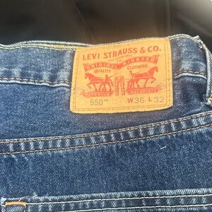 Levi's Relaxed Fit Denim Jeans - Classic Blue